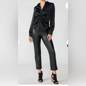 Sanctuary Faux Leather Carnaby Crop